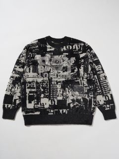BOY Photo Shaggy KNIT / ニット / ブラック