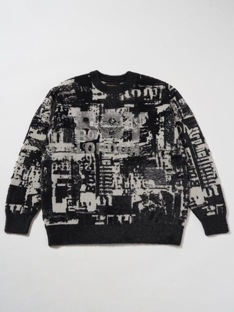 BOY Photo Shaggy KNIT / ニット / ブラック