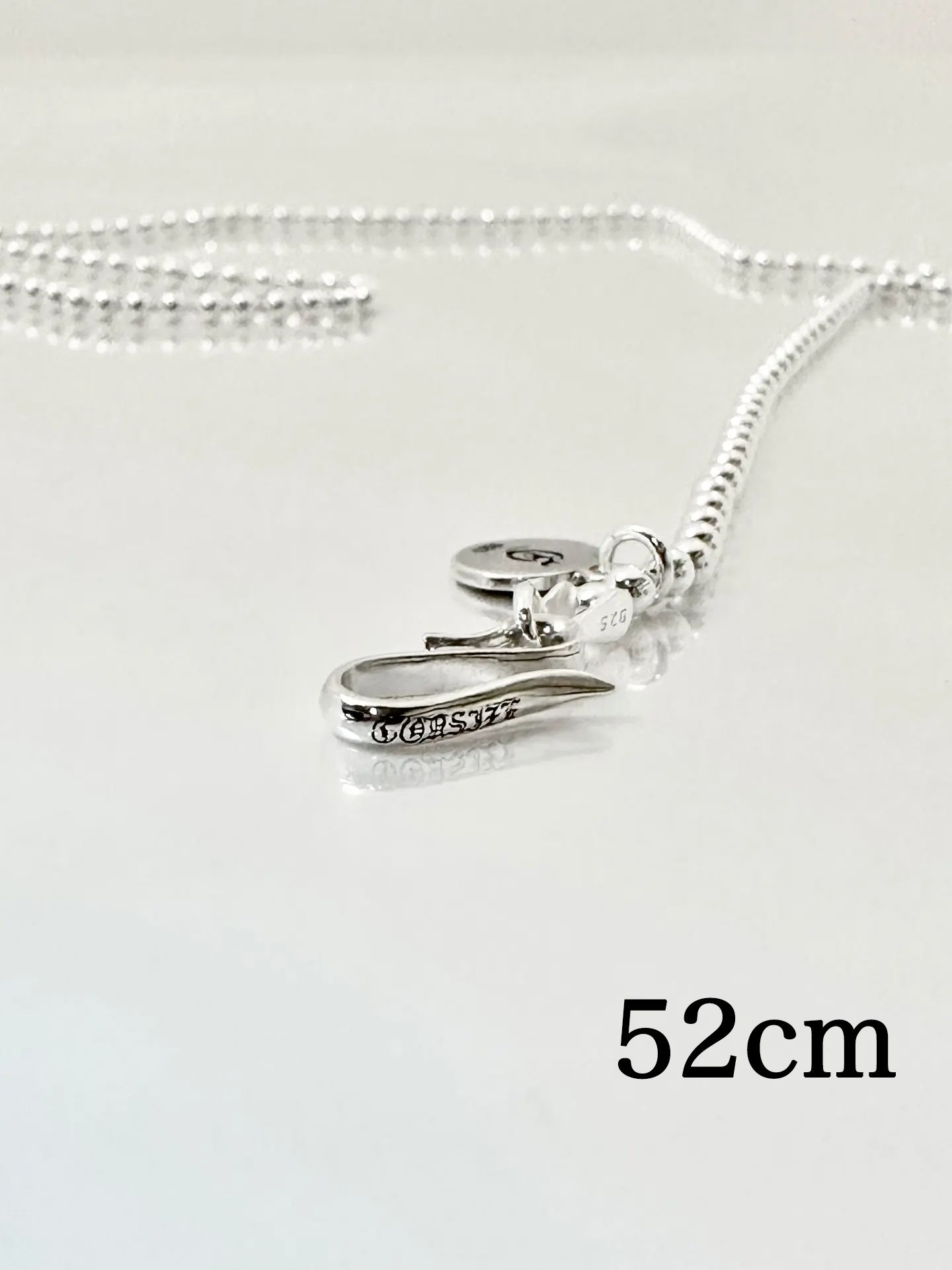 《受注生産》GODSIZE® BALL CHAIN 52cm / ゴッドサイズ® ボールチェーン 52cm / 注文から1～2週間後入荷予定