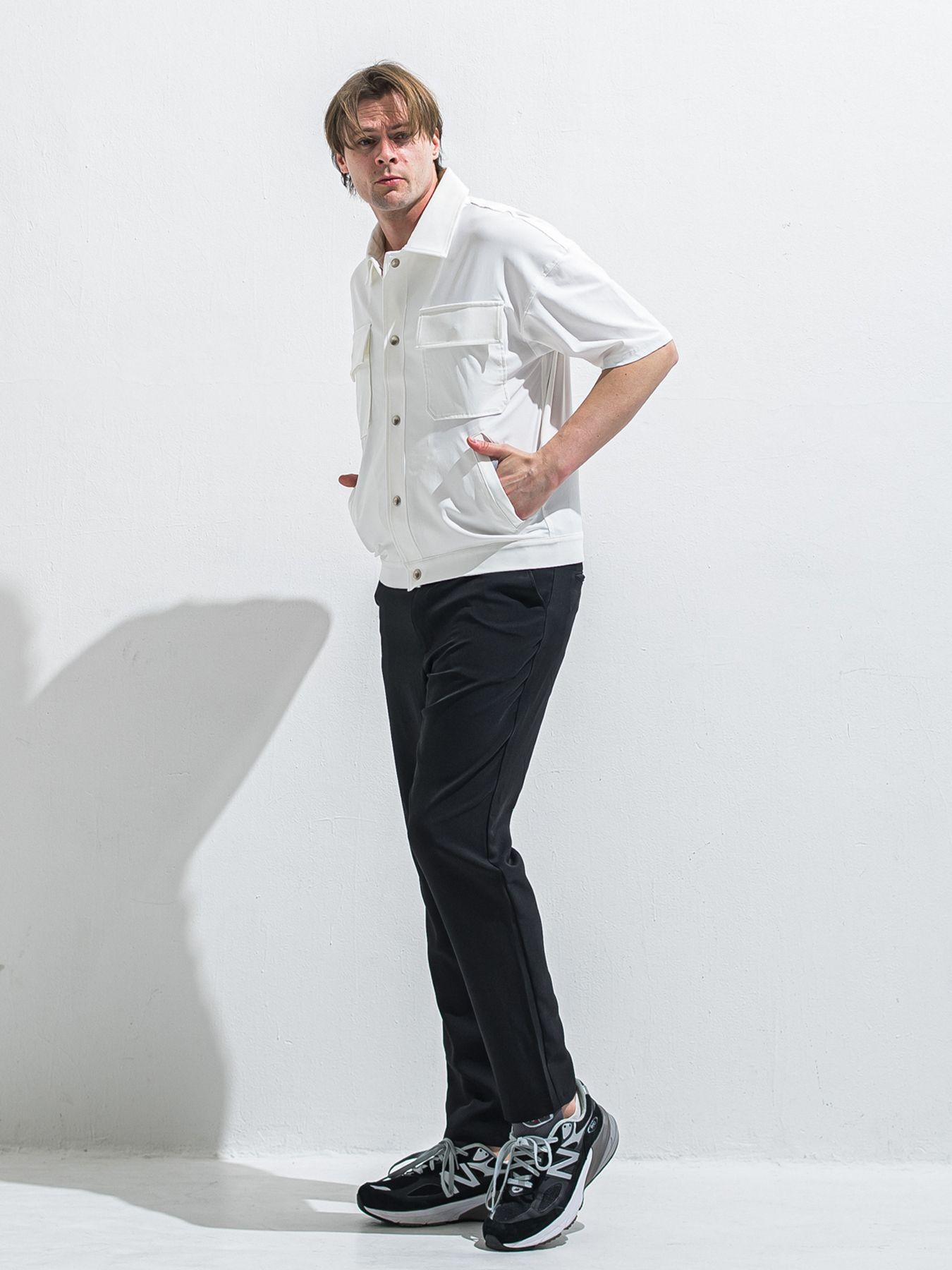 【予約品 2月15日(日) 18:00 締切】CPO HALE SHIRTS JK / CPOハーフスリーブジャケット / ホワイト