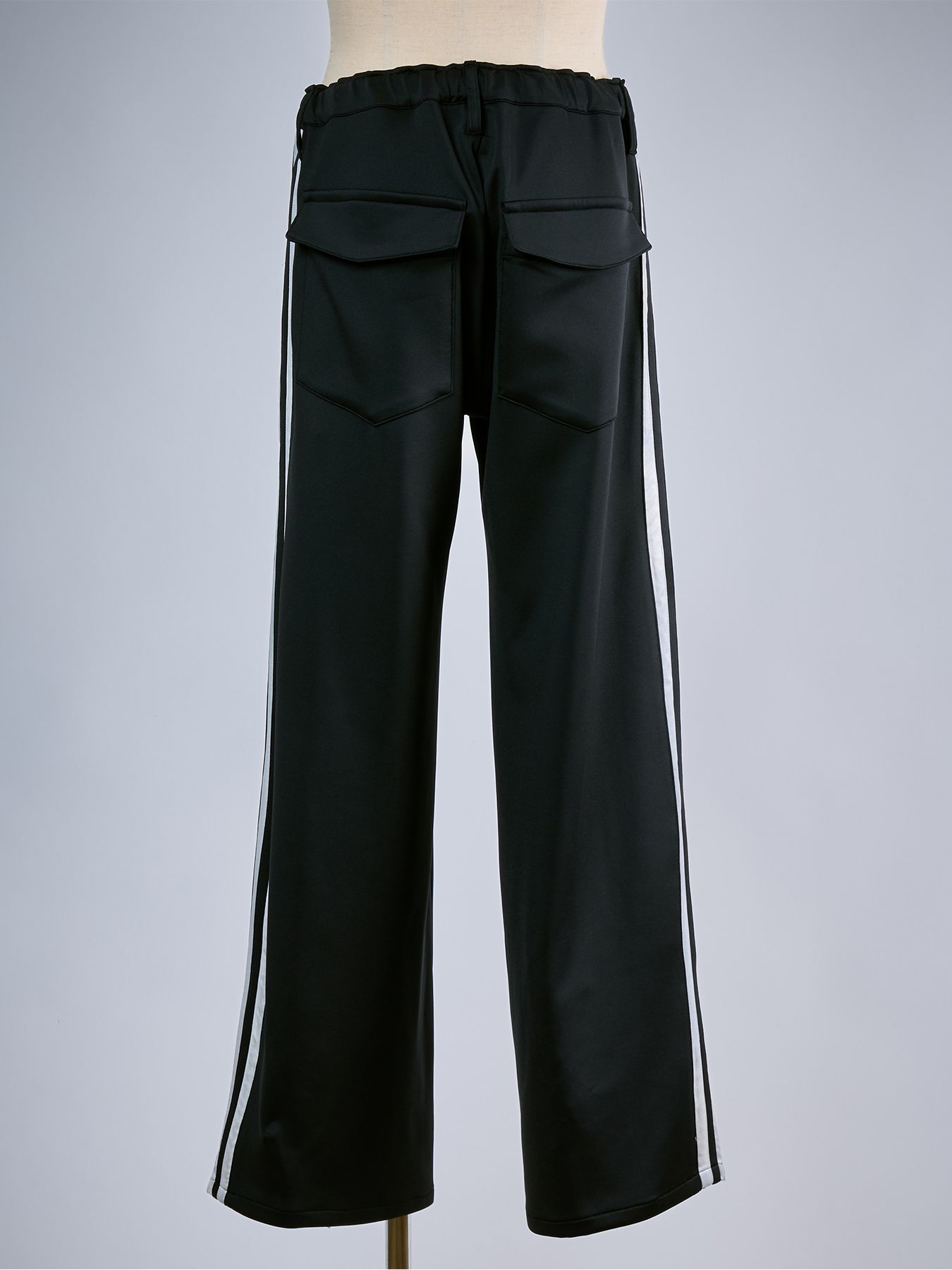 【予約品 10月26日(月) 締切】Line Pants / ラインパンツ / ブラック×ホワイト