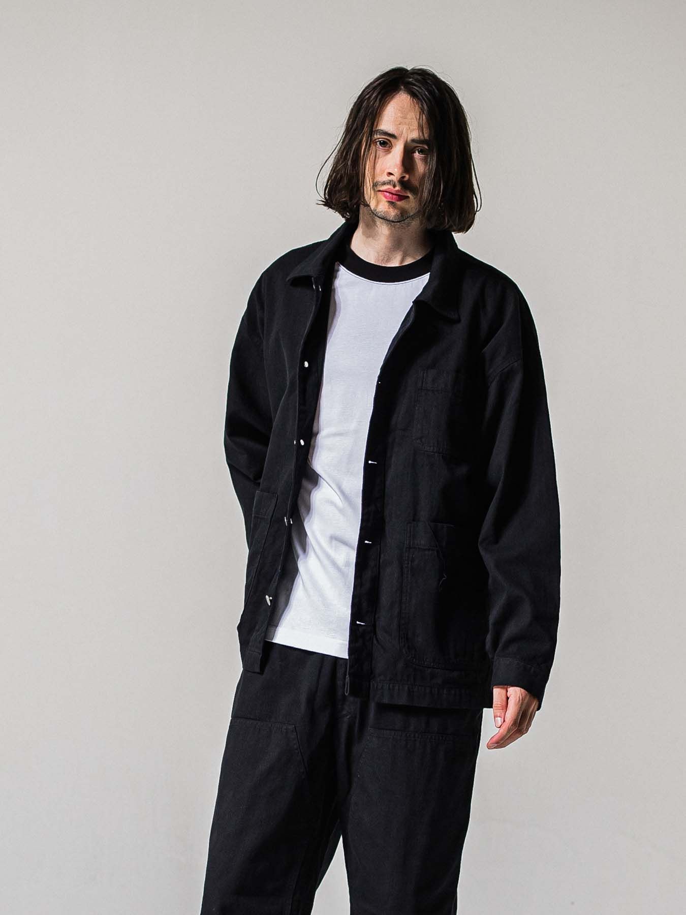 【予約品 11月16日(日) 締切】RC COVER ALL / ライトデニムカーバーオールジャケット / ホワイトユーズド