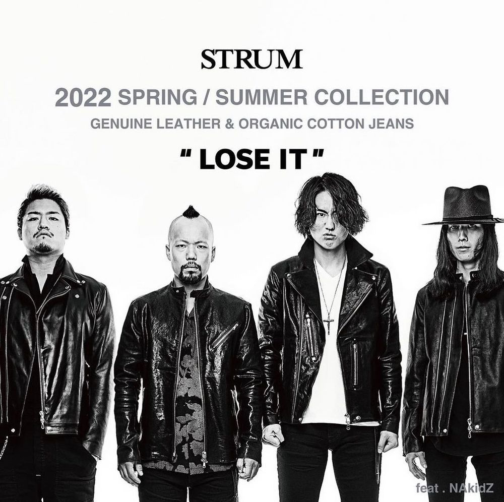 STRUM　2022　S/S　LOOKアップ 店頭展示会10／30（土）31（日） デザイナー来店　そして