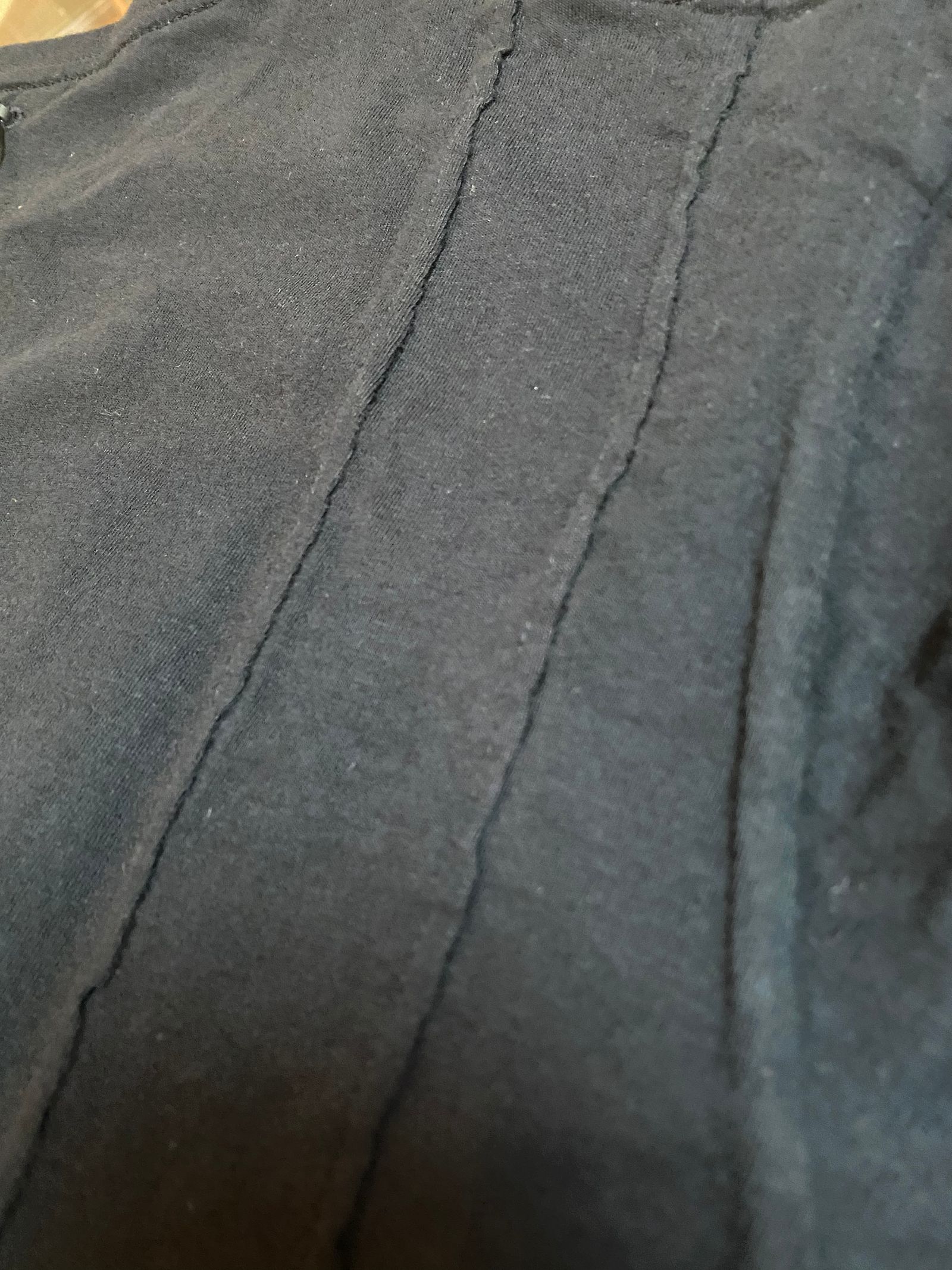 Natural Soft Cotton Oversize BLACK STRUM Crew Neck T-shirt  / ブラック 【STRUM】