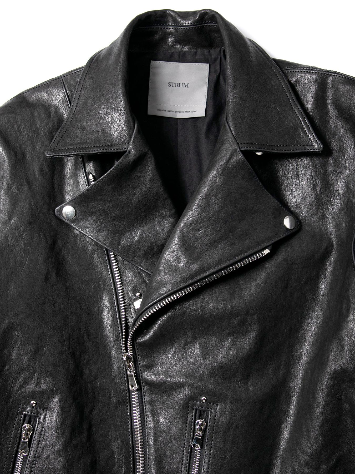 【予約品 4月6日(月) 締切】《Grand Fit》Pit Vegetable Full Tanned Shrunken Horsehide Double Riders / フルタンニン ピット鞣し シュリンク ホース ハイド ダブルライダース / HI-FLYER