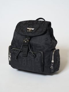 B-LOGO monogram Mini BackPack / ミニリュック / ブラック