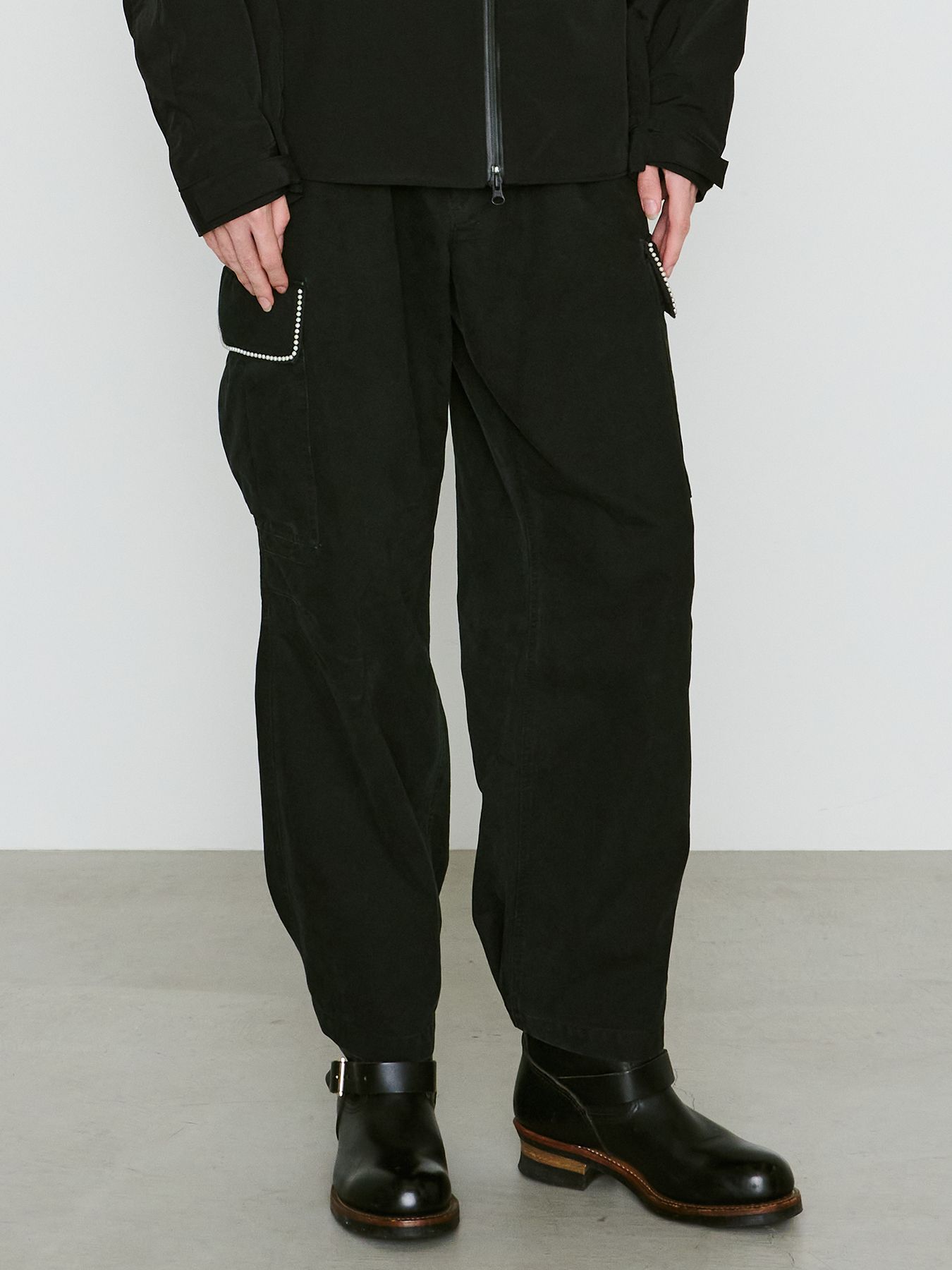 【予約品 8月10日(日) 締切 】DUCK CARGO PT / ダック カーゴパンツ / ブラック
