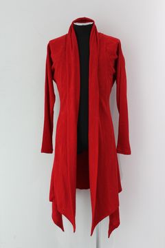 《予約品》 DolmanFlareCardigan カーディガン PythonJQDJersey / Red 【kiryuyrik】 8月入荷予定