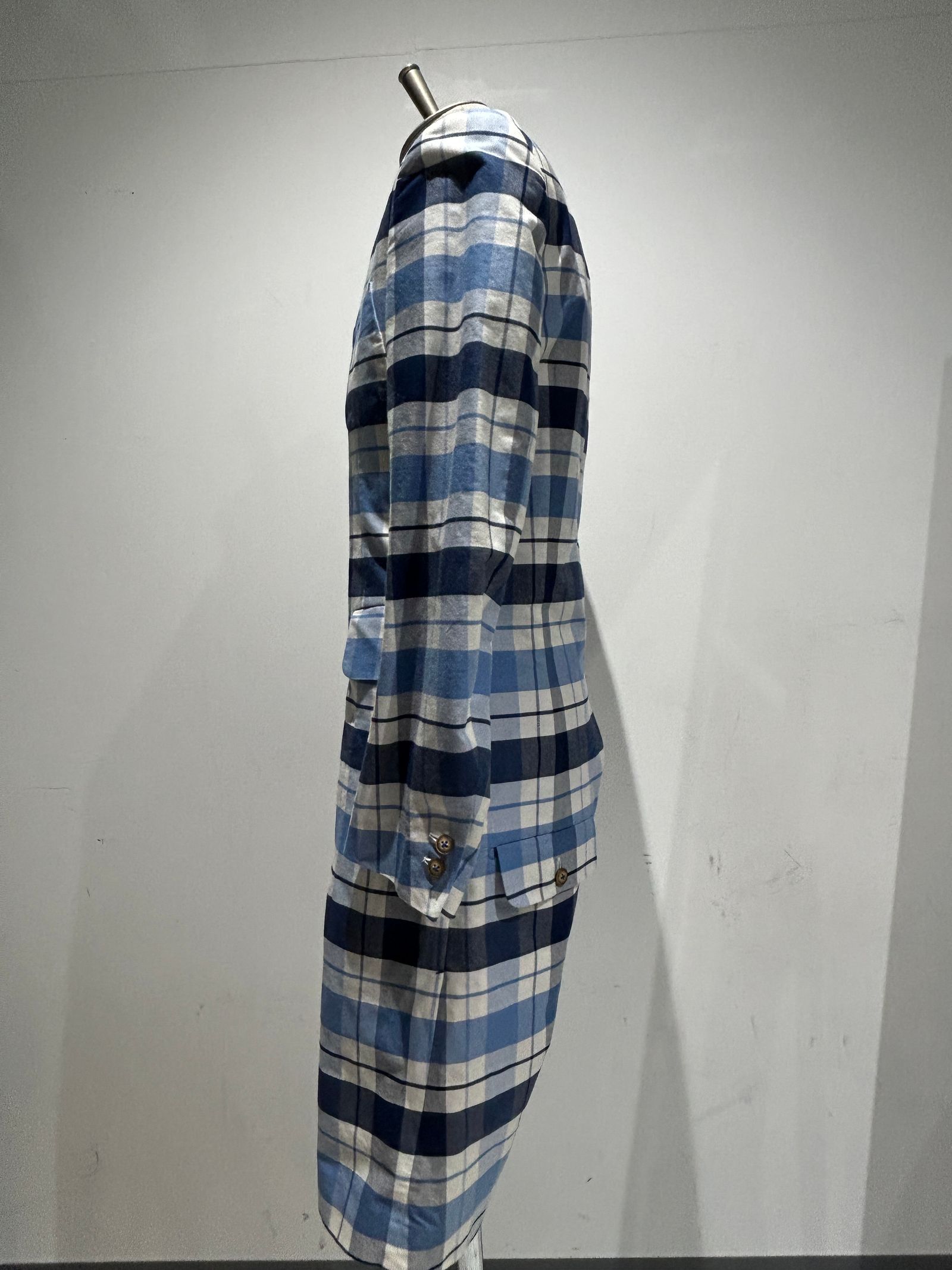 テーラーメイドジャケットつなぎ チェック1点物 /アレフルード +CAPサービス