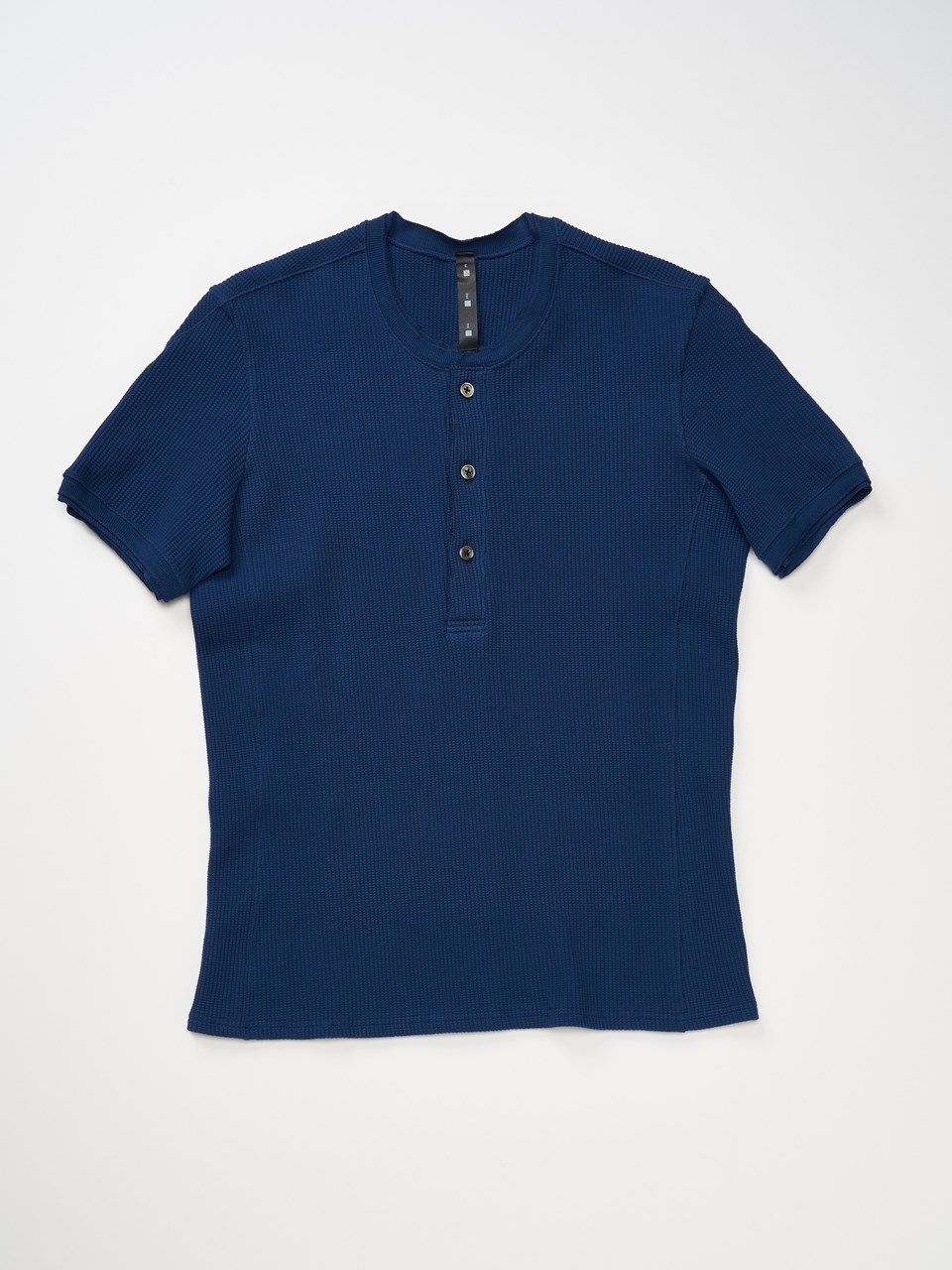 《予約品》 waffle henley / Tシャツ / ブルー