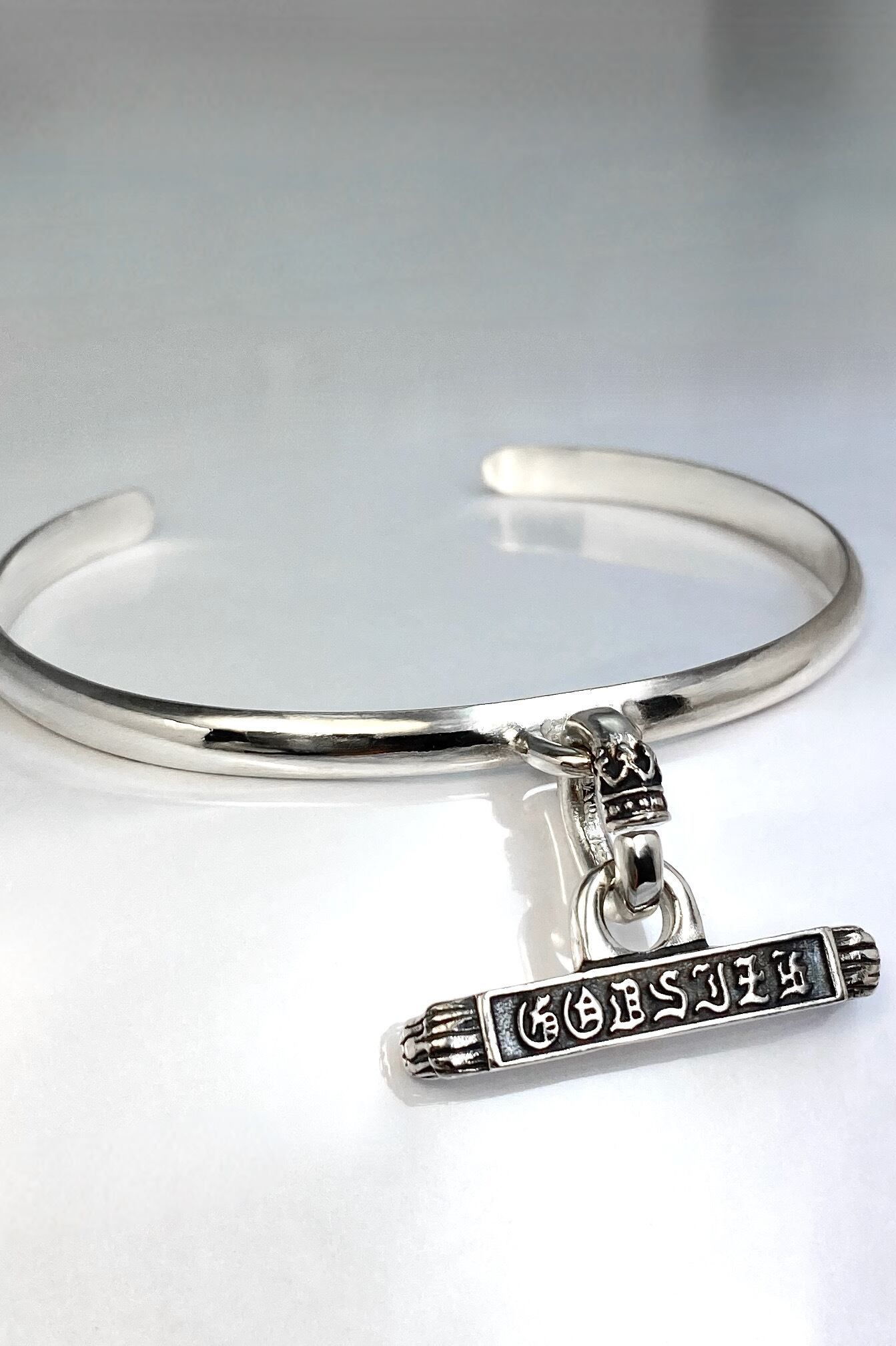 《受注生産》 BANGLE BRACELET [T-BAR] バングル 【GOD SIZE】 注文から1~2週間後入荷予定