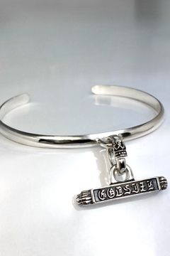 《受注生産》 BANGLE BRACELET [T-BAR] バングル 【GOD SIZE】 注文から1~2週間後入荷予定