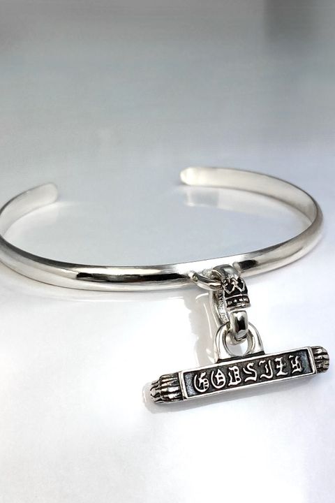 《受注生産》 BANGLE BRACELET [T-BAR] バングル 【GOD SIZE】 注文から1~2週間後入荷予定