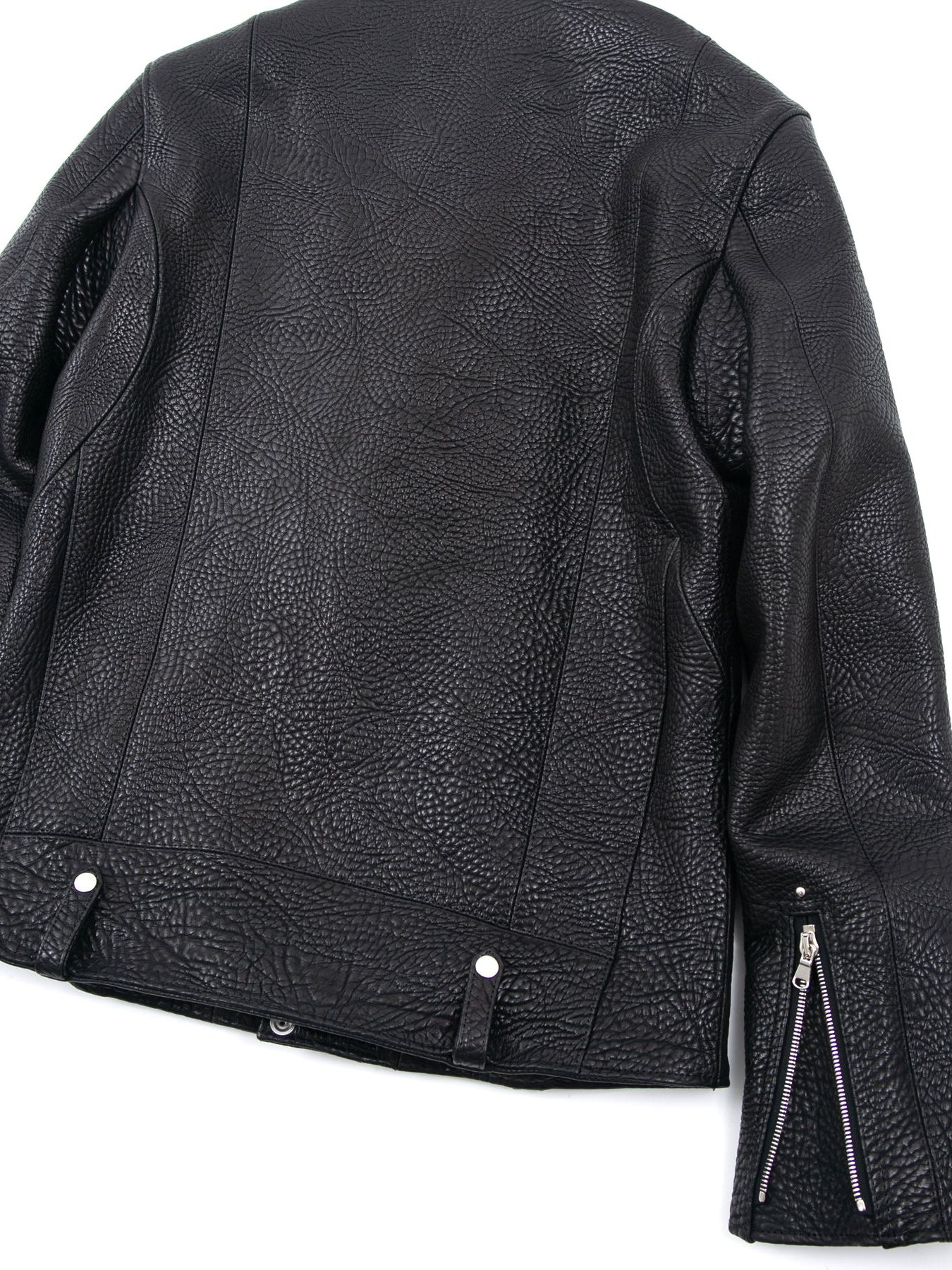 【予約品 】 Pit Vegetable Full Tanned Shrank Steerhide Double Riders / シュリンク ステア ハイド ダブル ライダース  / HI-FLYER（ハイフライヤー）