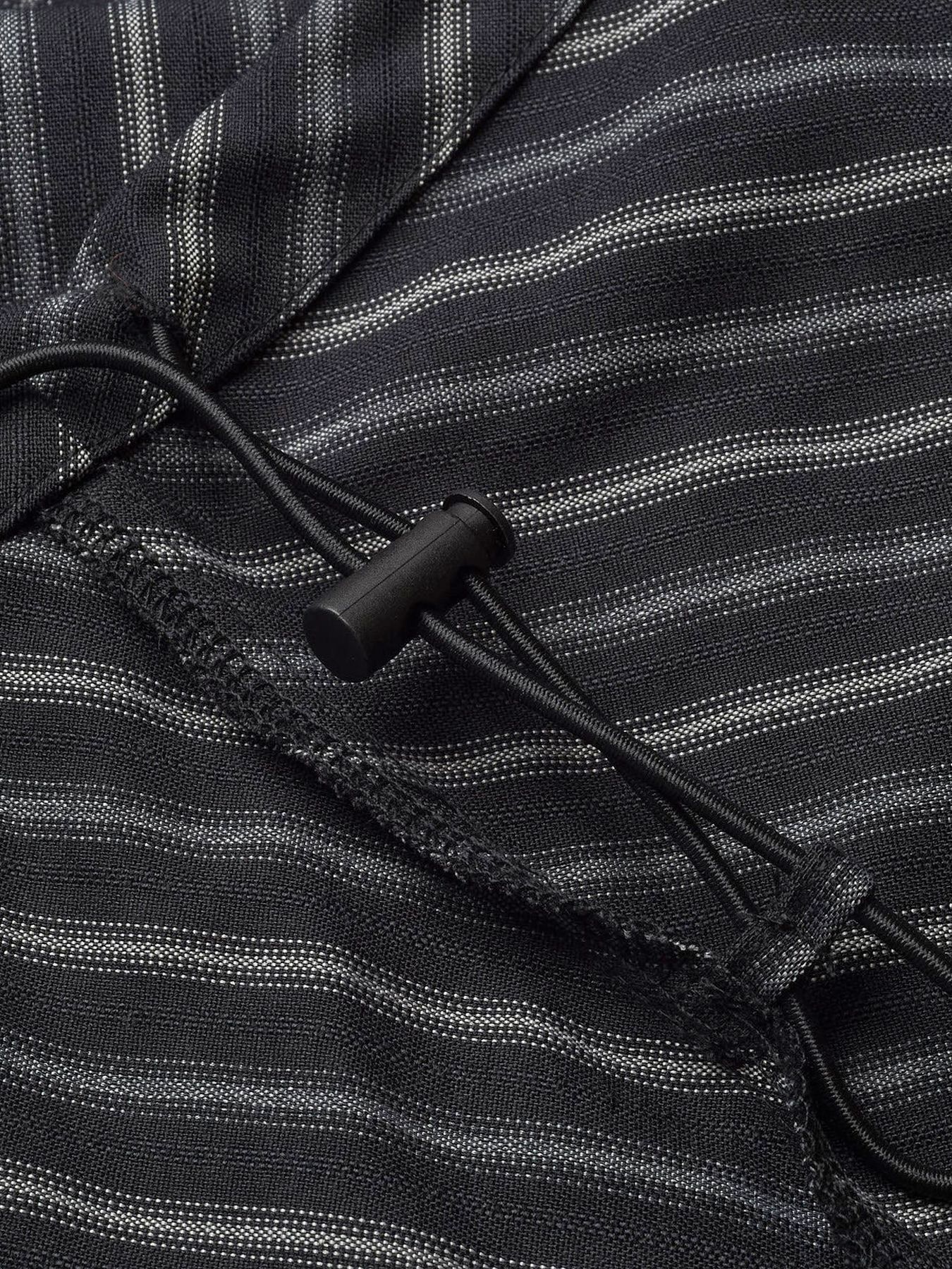 イージーバギーパラシュートトラウザーズ / ブラック【NO ID.】