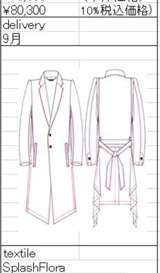 《予約品》 SplashFloraFlareJacket 花柄スプラッシュ/ フレアジャケット / ホワイト＆レッド