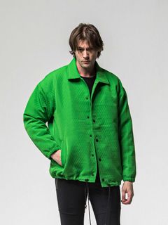 【予約品 8月31日(日) 締切】FUR COACH JK / ファーコーチジャケット / グリーン