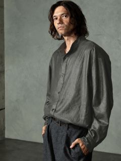 【予約品 7月5日(日) 締切】LUSTER OFFICERSHIRTS / ラスターオフィサーシャツ / サンド