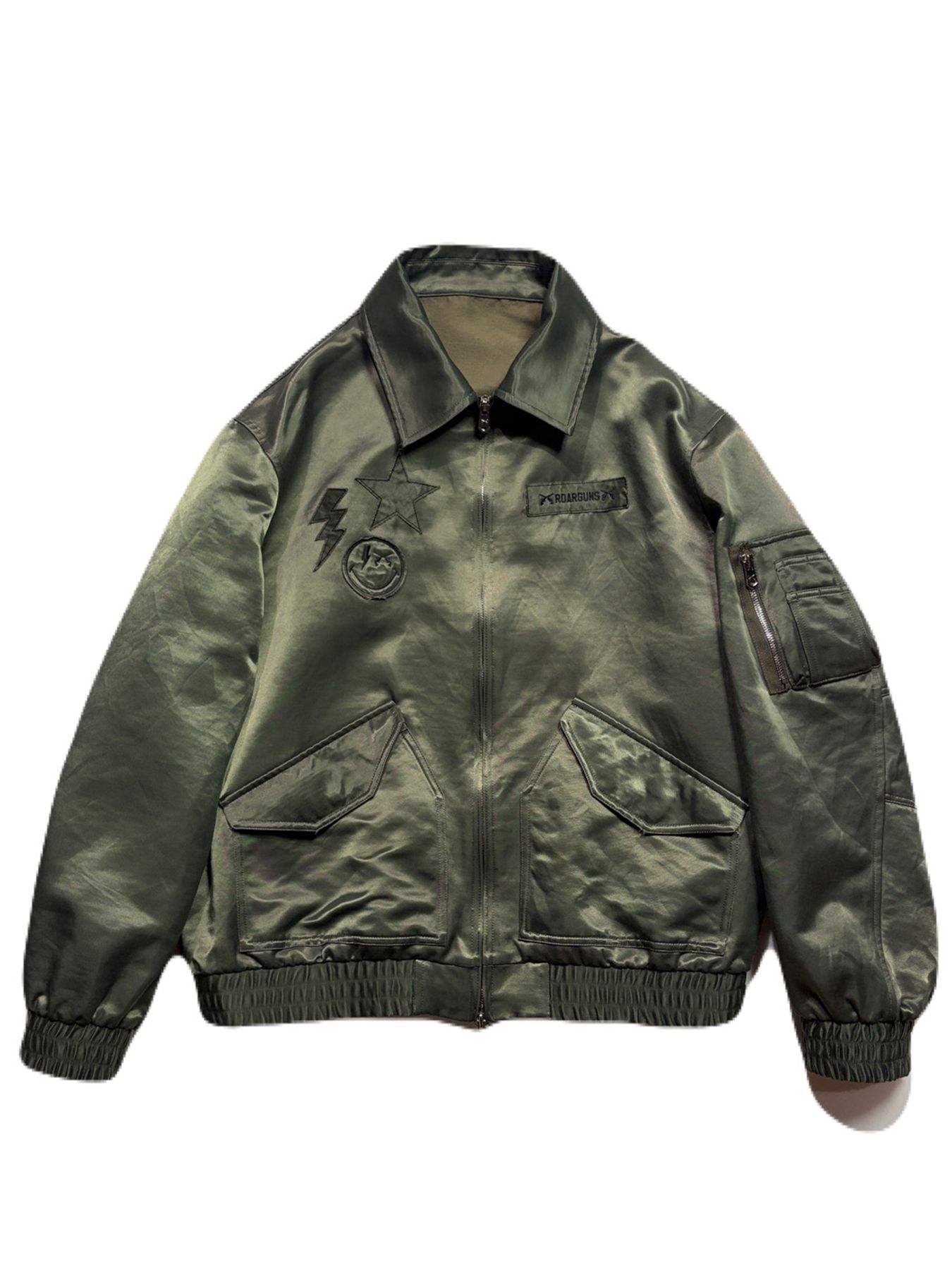 【予約品 8月23日(日) 締切】CO/NY JKT PAT/METAL / メタル / カーキ