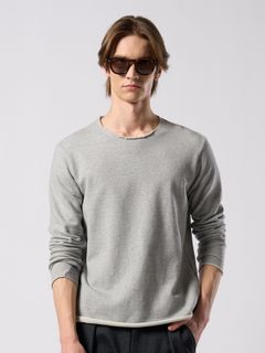 【予約品 4月19日(日) 18時締切】cut-off light sweatshirt / カットオフ ライト スウェットシャツ / トップグレー