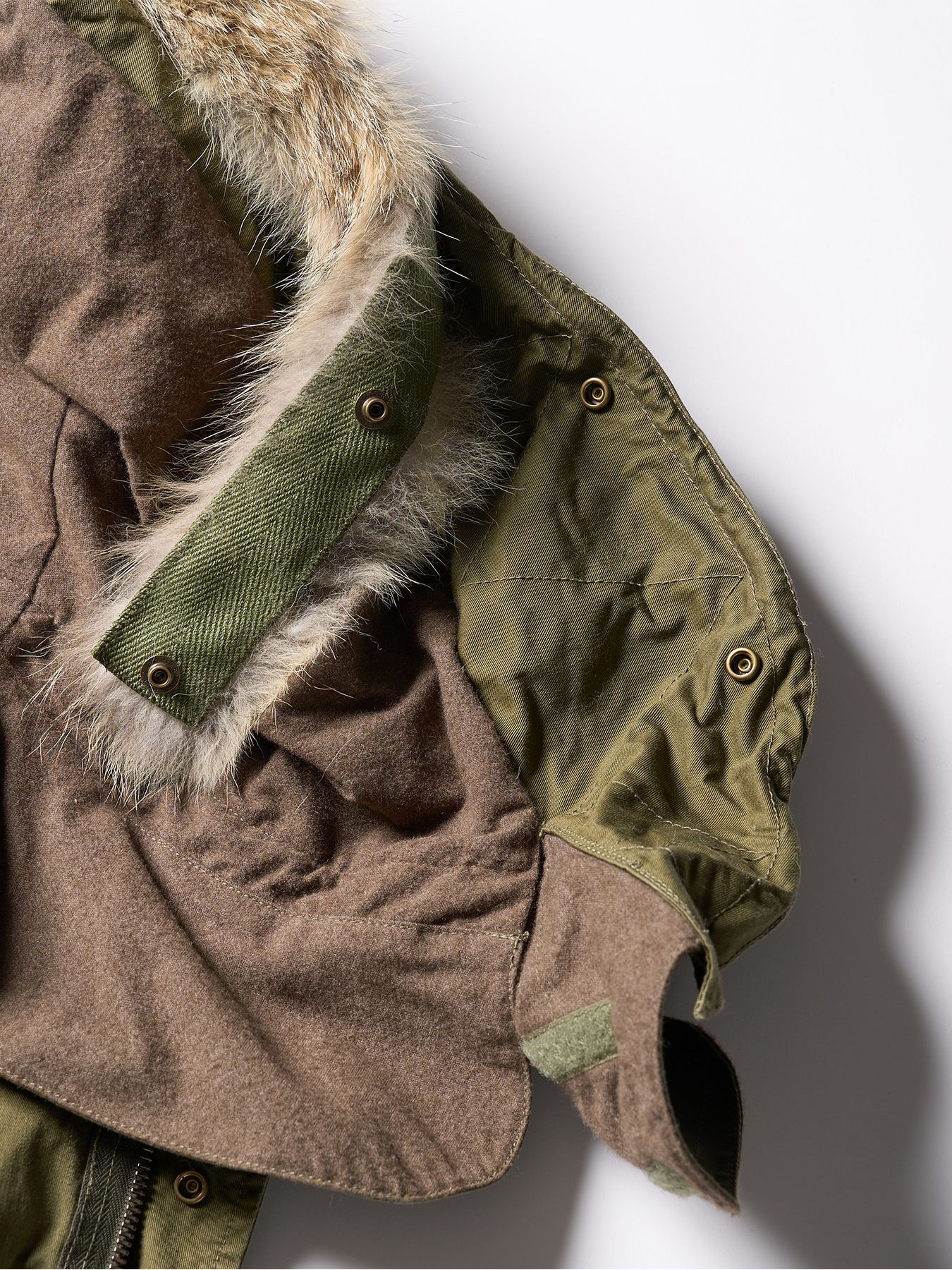 【予約品 】M65 fishtail parka / M65フィッシュテールパーカ / カーキ