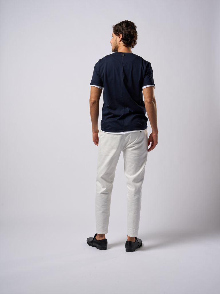 wjk - 【予約品9月19日 10時締め】 denim pin-tuck slacks / 2