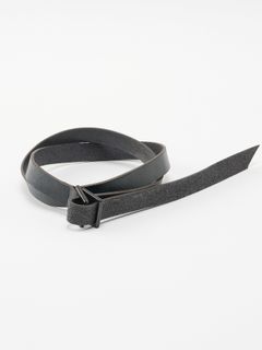 【予約品 9月23日(火) 締切】W-ring long belt / Wリング ロングベルト / グレー