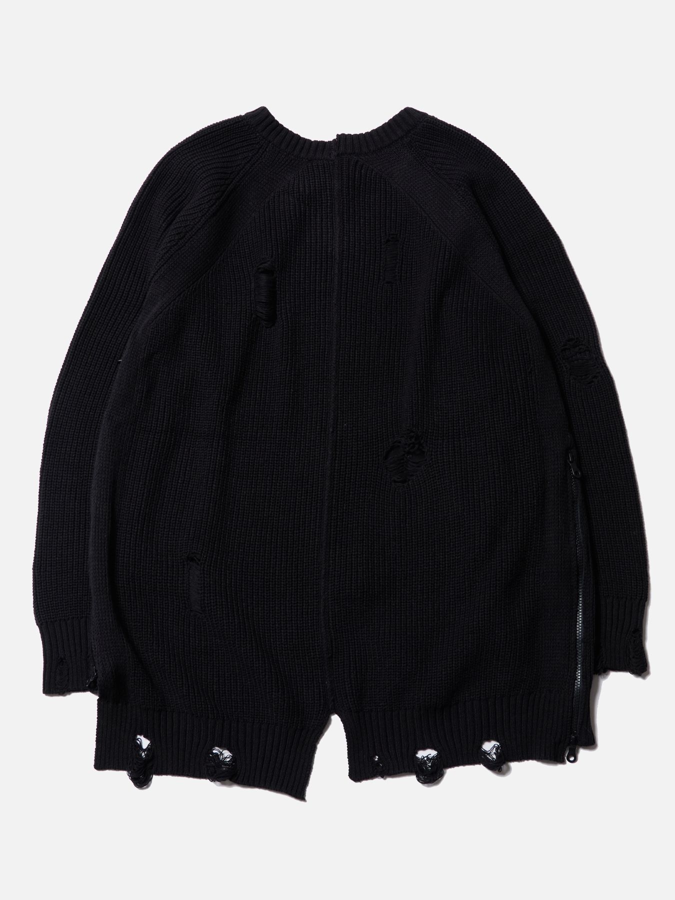 VICIOUS CARDIGAN / ミドル丈カーディガン / BLACK