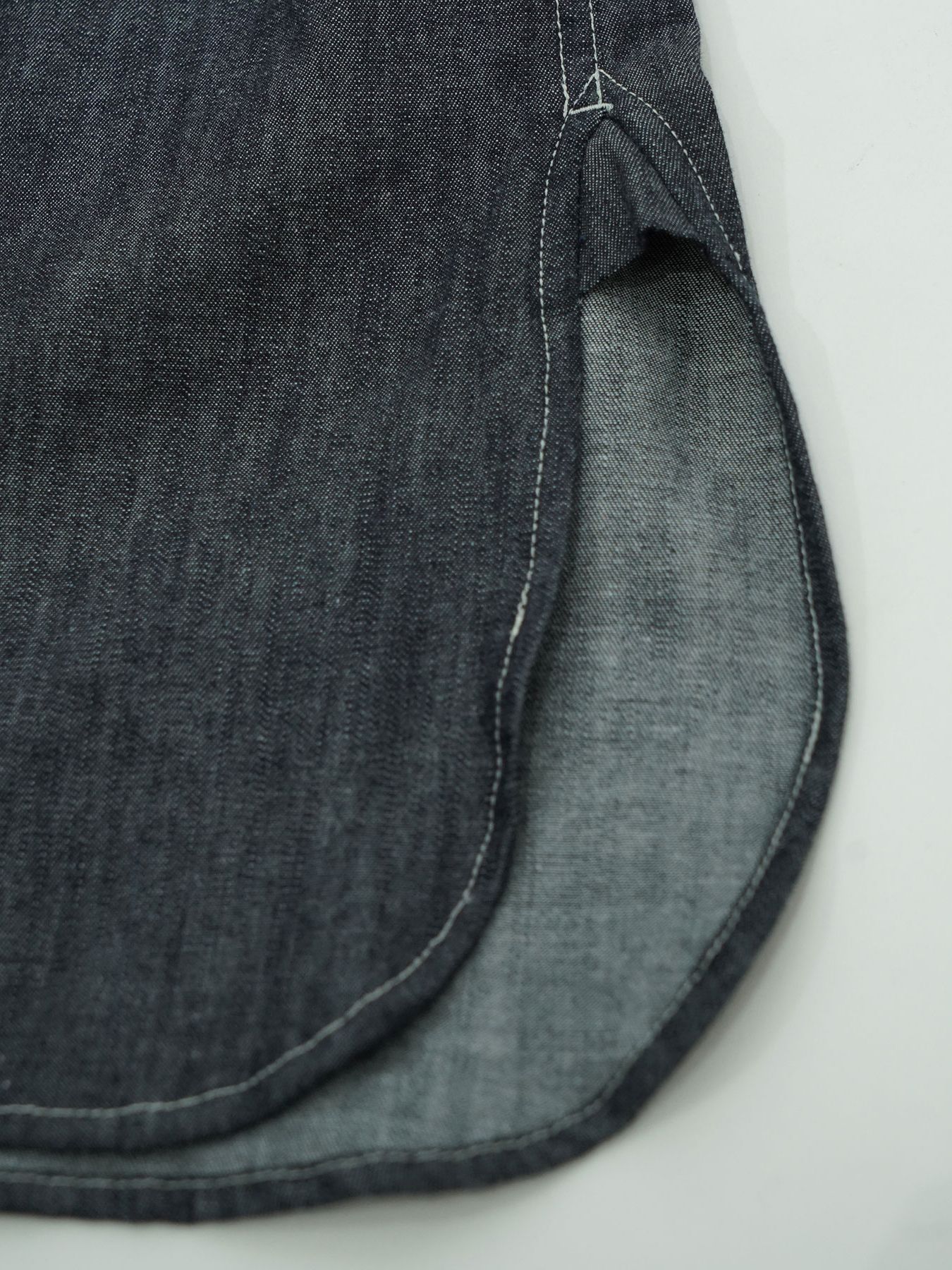 【予約品 10月26日(日) 締切】90sDENIMSHIRTS / デニムオーバーシャツ / INDIGO×L.GRAY