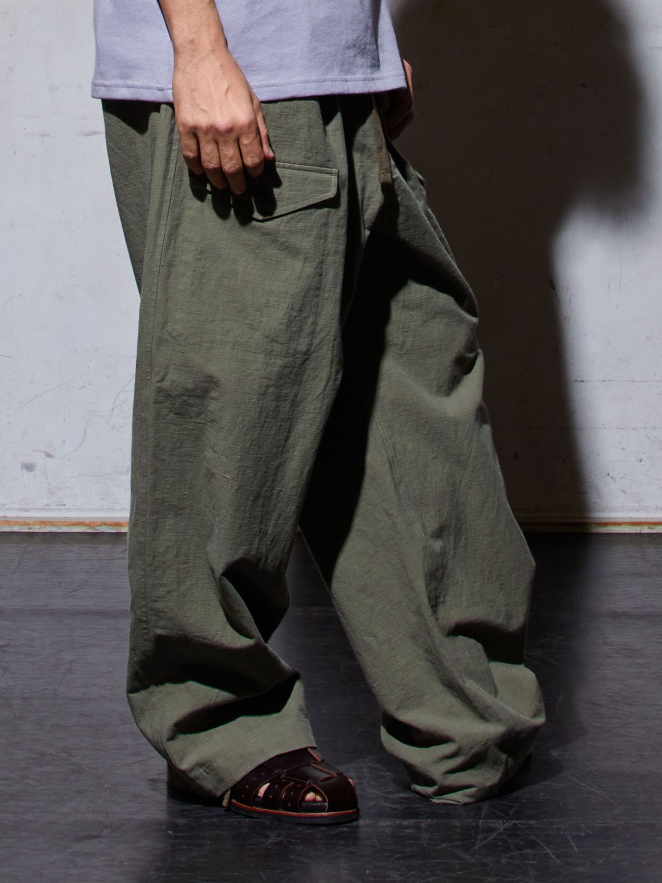 《予約品》 FRENCHARMY OVERPANTS / スノーパンツ / オリーブ