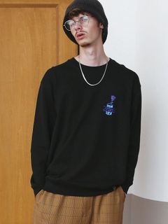 BALANCE SWEAT / クルーネックスウェット / ブラック