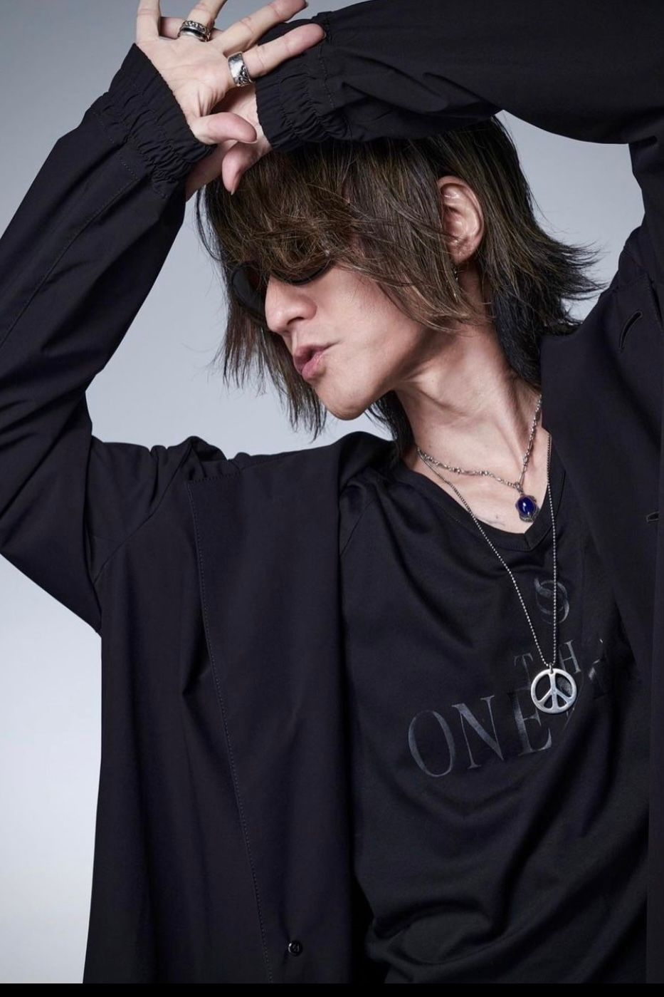 Recycled PEs Oversize Hoodie Coat  / ブラック 【THE ONENESS】