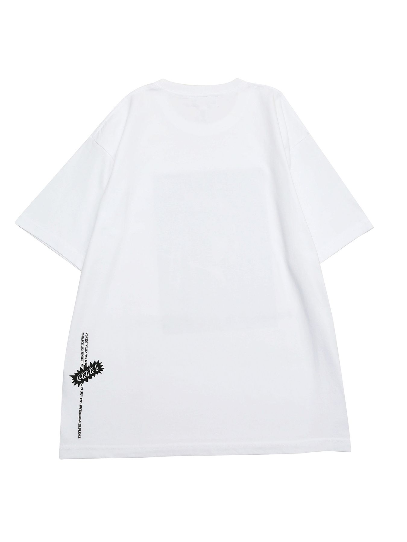 GRRR TEE / プリントTシャツ / ホワイト【QUOLT】