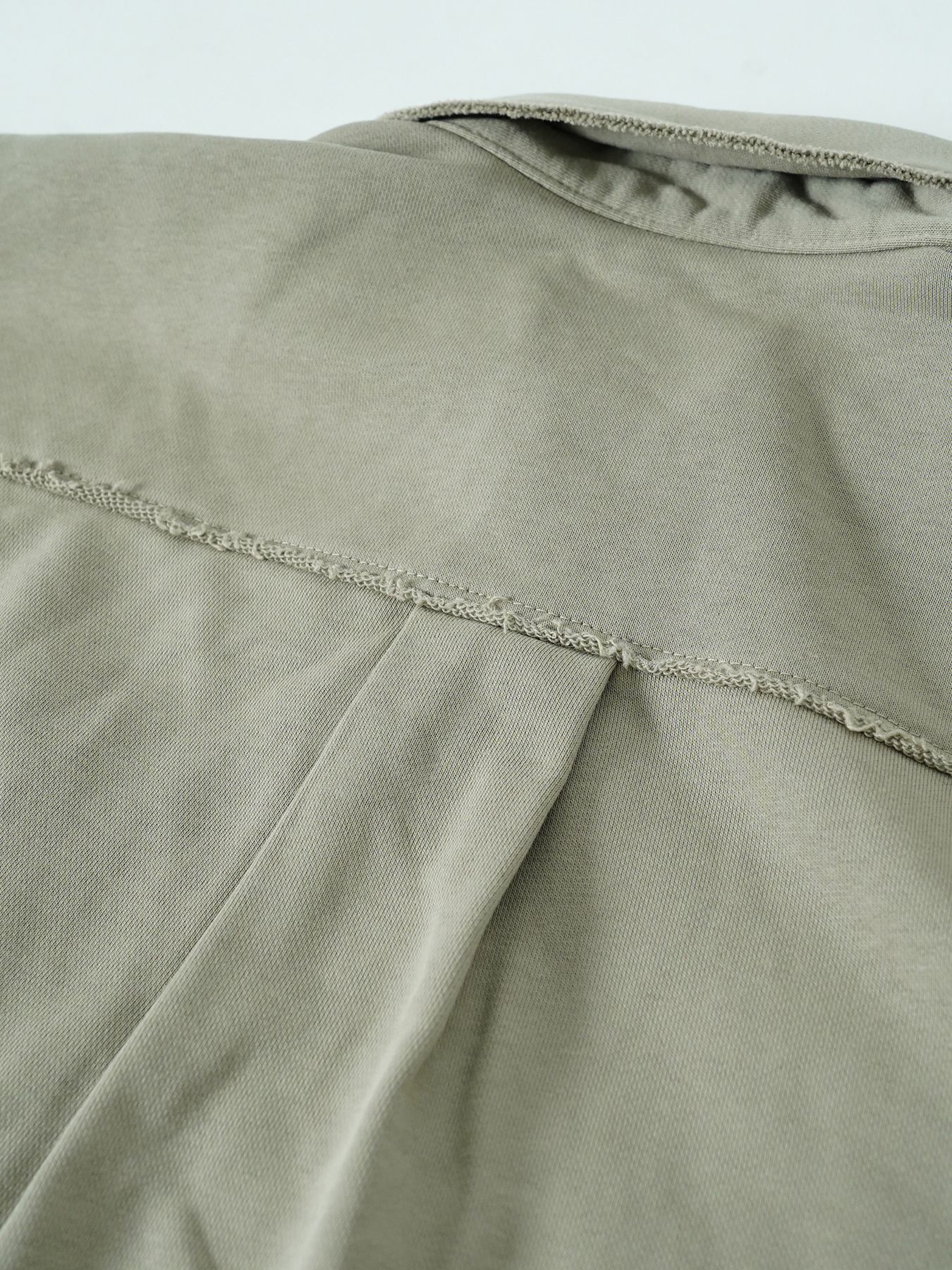 【予約品 7月5日(日) 締切】SWEAT OVERSHIRTS / スウェットオーバーサイズシャツ / グレー