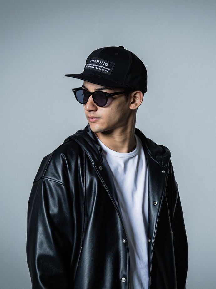 《予約品》 ID BB CAP / ベースボールキャップ / ワッペンブラック