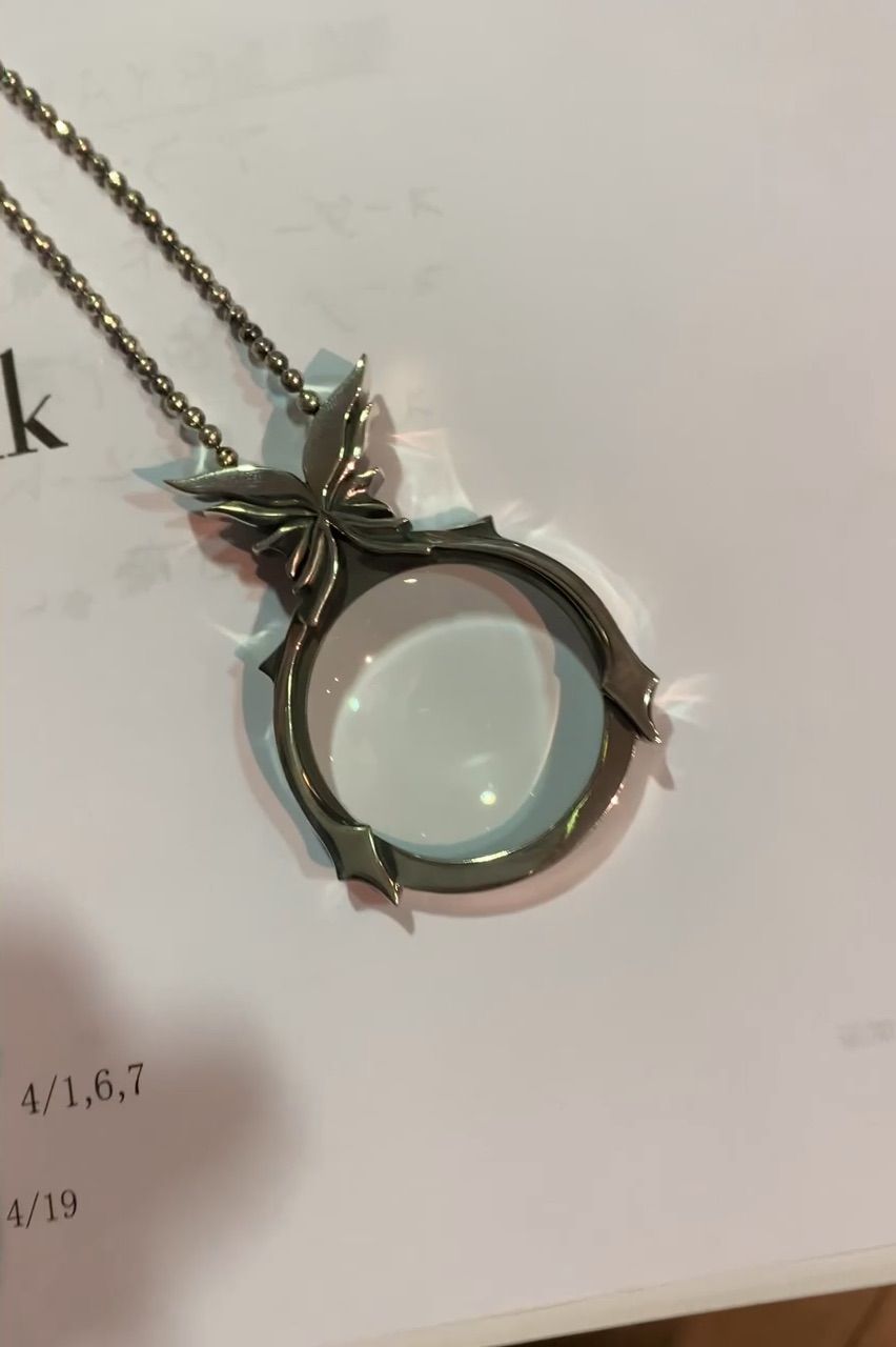 kiryuyrik - ルーペネックレス拡大鏡 / Silver925 スペシャル kiryuyrik - ルーペネックレス拡大鏡 / Silver925 スペシャル