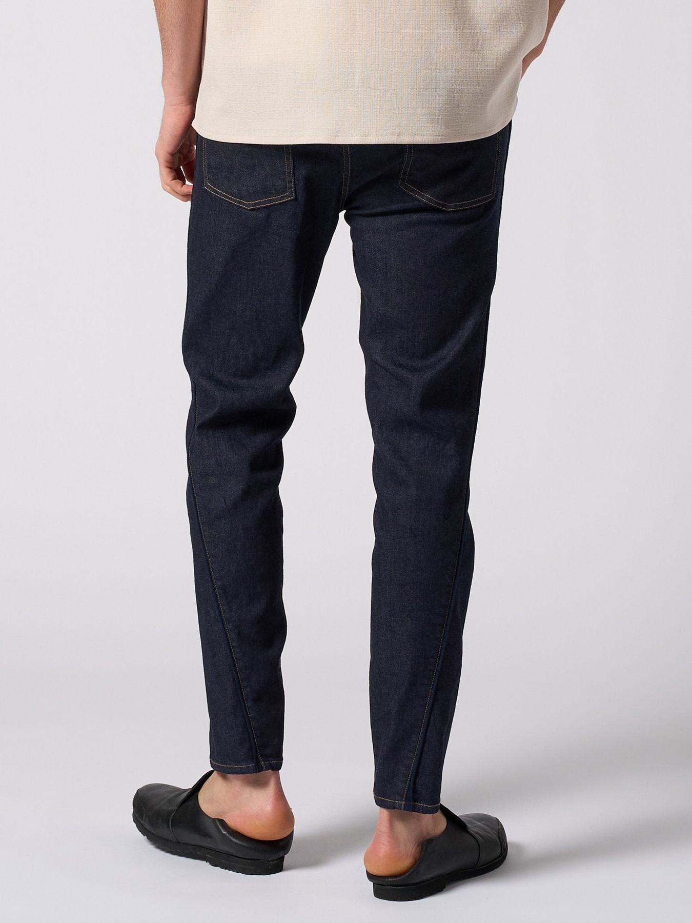 【予約品 1月25日(日) 締切】thin denim easy / シンデニム イージーパンツ / インディゴ