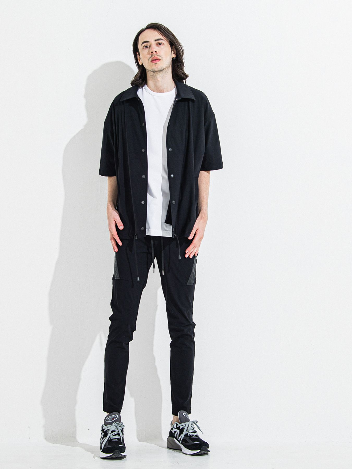 【予約品 】TYLER NYLON PANTS / タイラーナイロンパンツ / ブラック