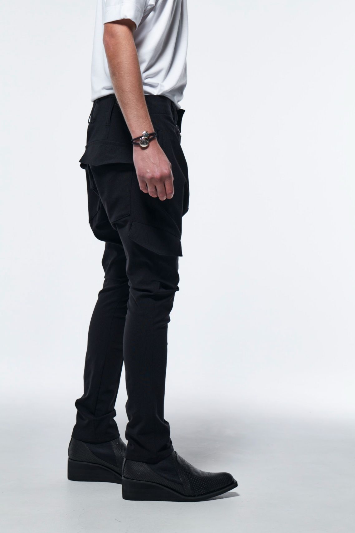 《予約品》 SarouelCargoBontagePants / ブラック 【kiryuyrik】 2023年2月以降入荷予定
