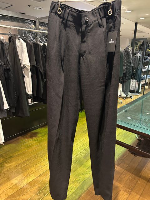 【予約品 5月18日(日) 締切】WideSlacks / ワイドスラックス / ブラック