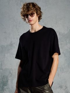【予約品 1月25日(日) 締切】luxury cotton S/S / ラグジュアリーコットン ショートスリーブ / ブラック