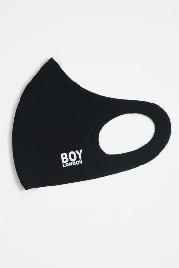 《接触冷感》 BOY LOGO FACE MASK / Black 【BOY LONDON】