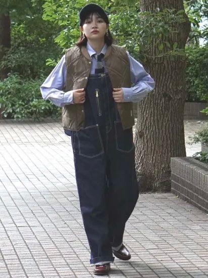 デニムダックオーバーオール made in Japan
