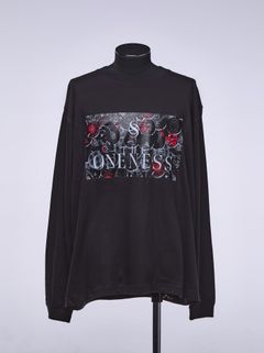 《予約品》 EDEN Long Sleeve T / EDEN長袖Tシャツ / ブラック【THE ONENESS】