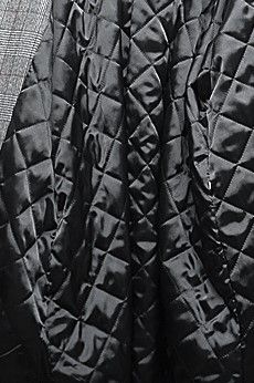 《予約品》 ParachuteBlouson ブルゾン GrenCheck / Black&Grey 【kiryuyrik】 11月入荷予定