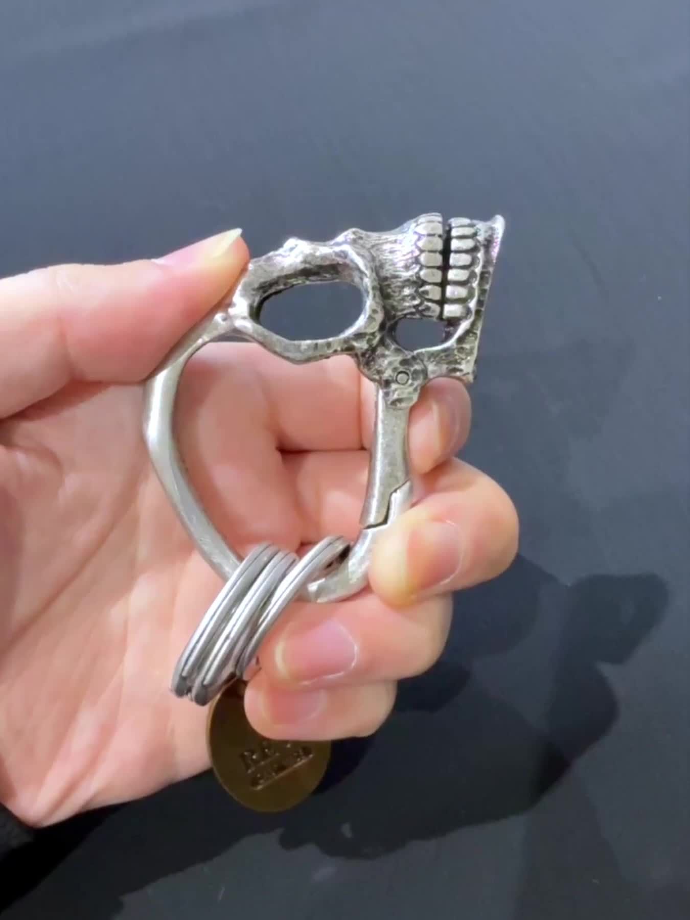 REVI CAST MADE - ALOUD KEY RING / アルード キーリング / シルバー