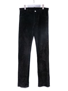 【予約品 4月6日(月) 締切】Japanese Steer Suede Six Pocket Pants / ジャパン ステアスエード 6ポケットパンツ / LAD GEAR / BLACK