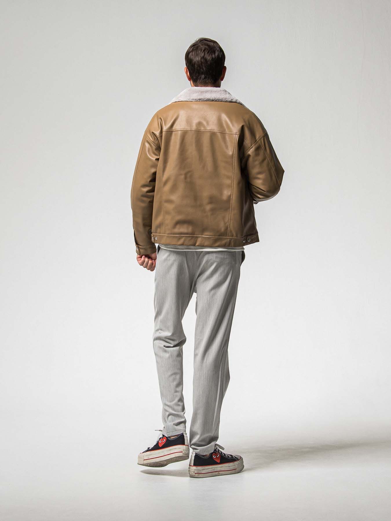 【予約品 】PAT WIDE EASY PANTS / パット ワイドイージーパンツ / グレー