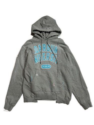 《予約品8月31日 23時55分締め》 COLLEGE HOODIE / パーカー / グレー 【roarguns 】 2024年2月入荷予定