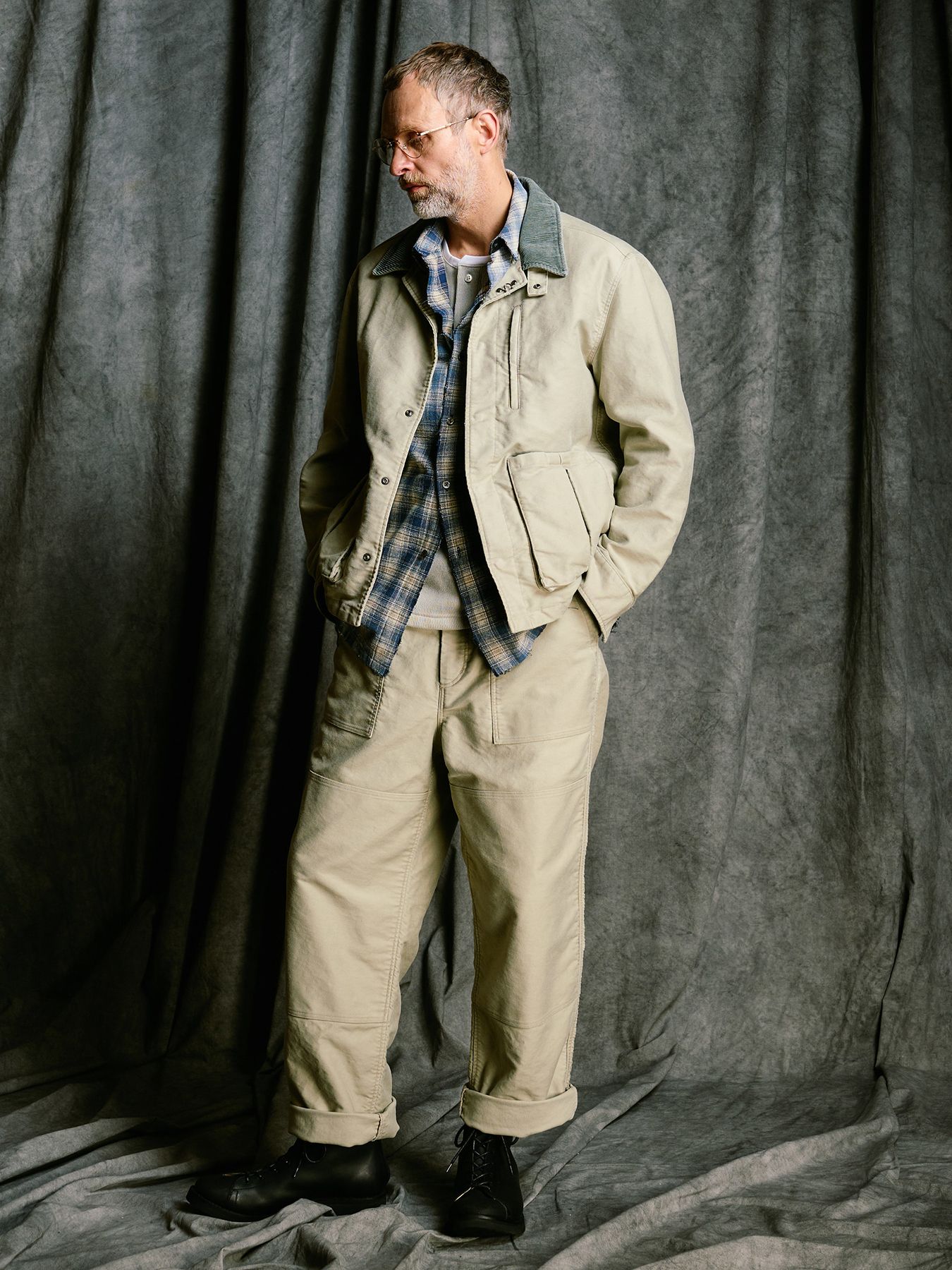 【予約品 4月19日(日) 18時締切】modern lineman boots / カウレザー モダン ラインマンブーツ / ブラック